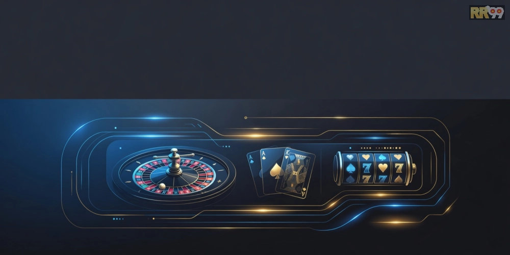Hình ảnh minh họa khái niệm top casino rr99 với giao diện hiện đại và các trò chơi phổ biến.