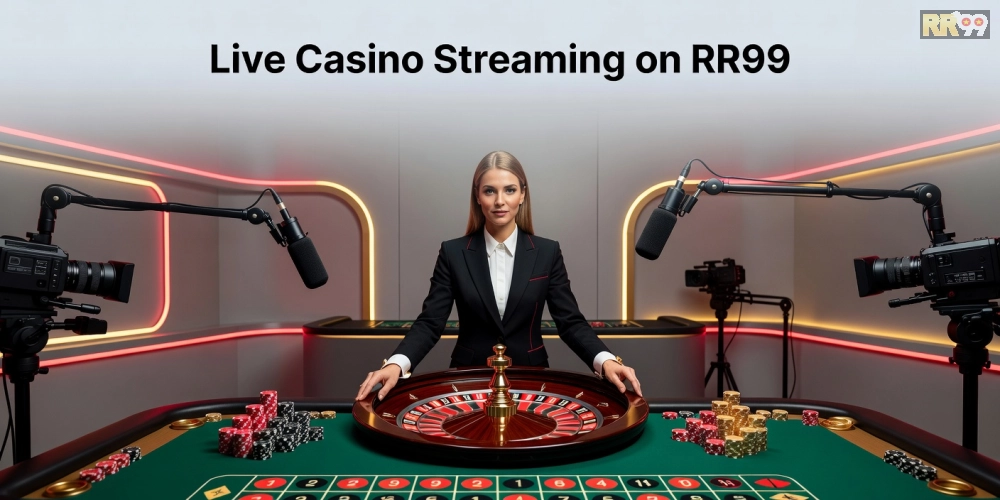 Hình minh họa khái niệm trực tiếp casino rr99 với dealer chuyên nghiệp