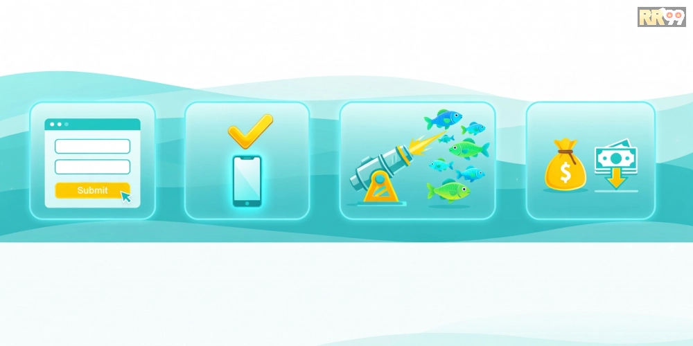 Hướng dẫn từng bước đăng ký và chơi game bắn cá online rr99 từ A đến Z