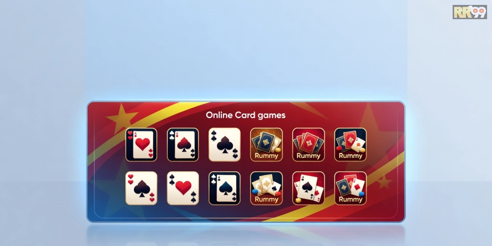 Minh họa giao diện top 10 game bài đổi thưởng rr99 với các trò chơi phổ biến